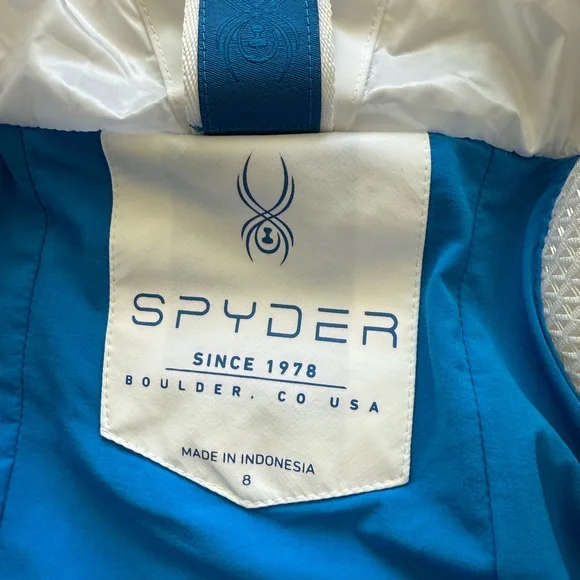 Spyder Women's Falline GTX Infinium Down Jacket - Defrost Collegiate - Picture 12 of 15